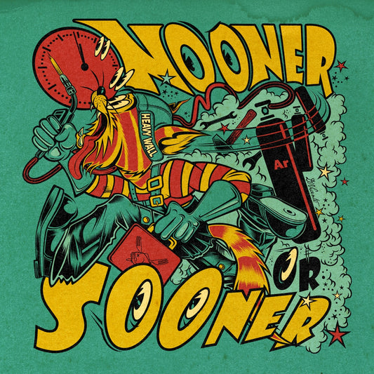 Design "NOONER OR SOONER" - USA