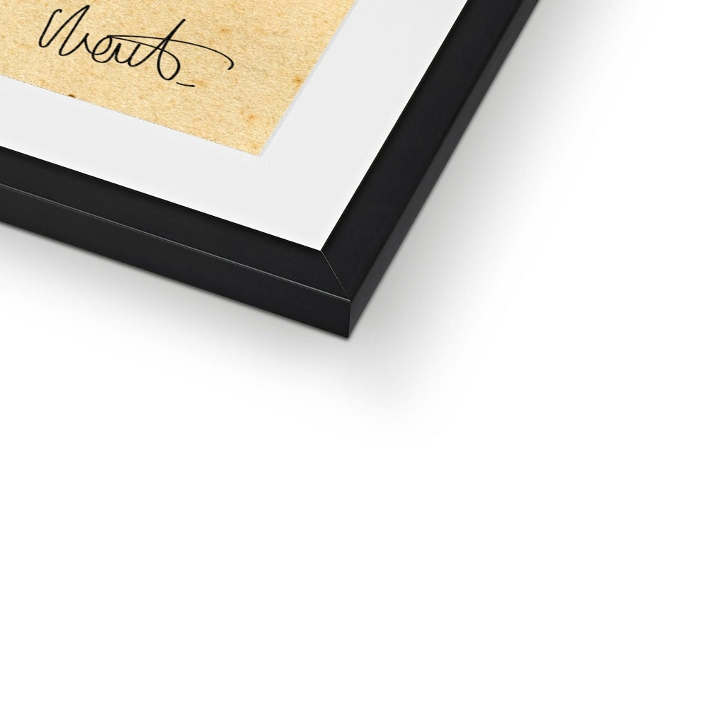 SKULL Framed & Mounted Print