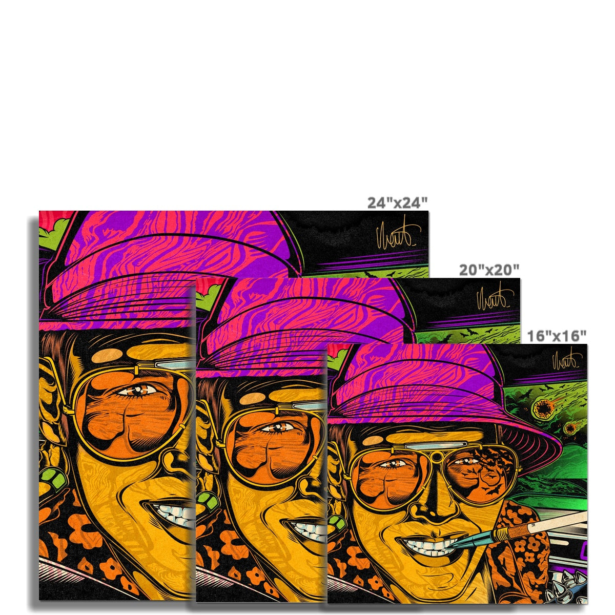FEAR & LOATHING IN LAS VEGAS 2 Fine Art Print