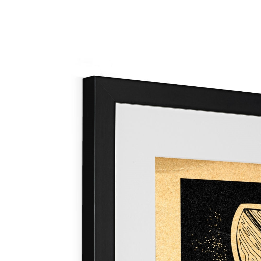 SURFING TILL DEATH... Framed & Mounted Print