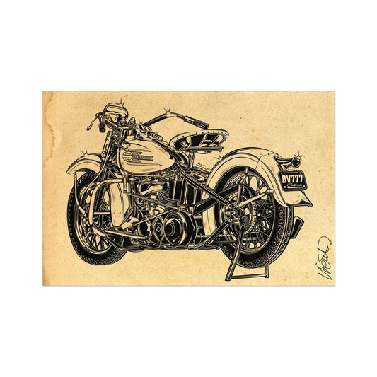 VINTAGE LADY 1937 Fine Art Print