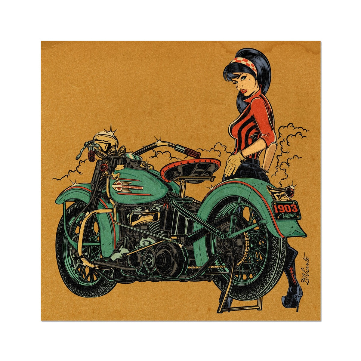 CLASSIC HEAT Fine Art Print