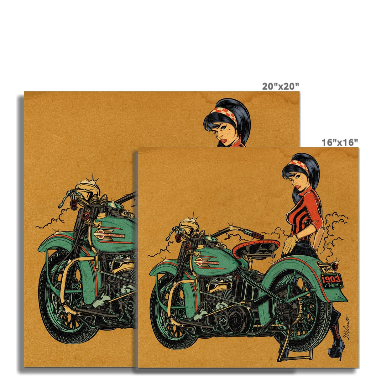 CLASSIC HEAT Fine Art Print