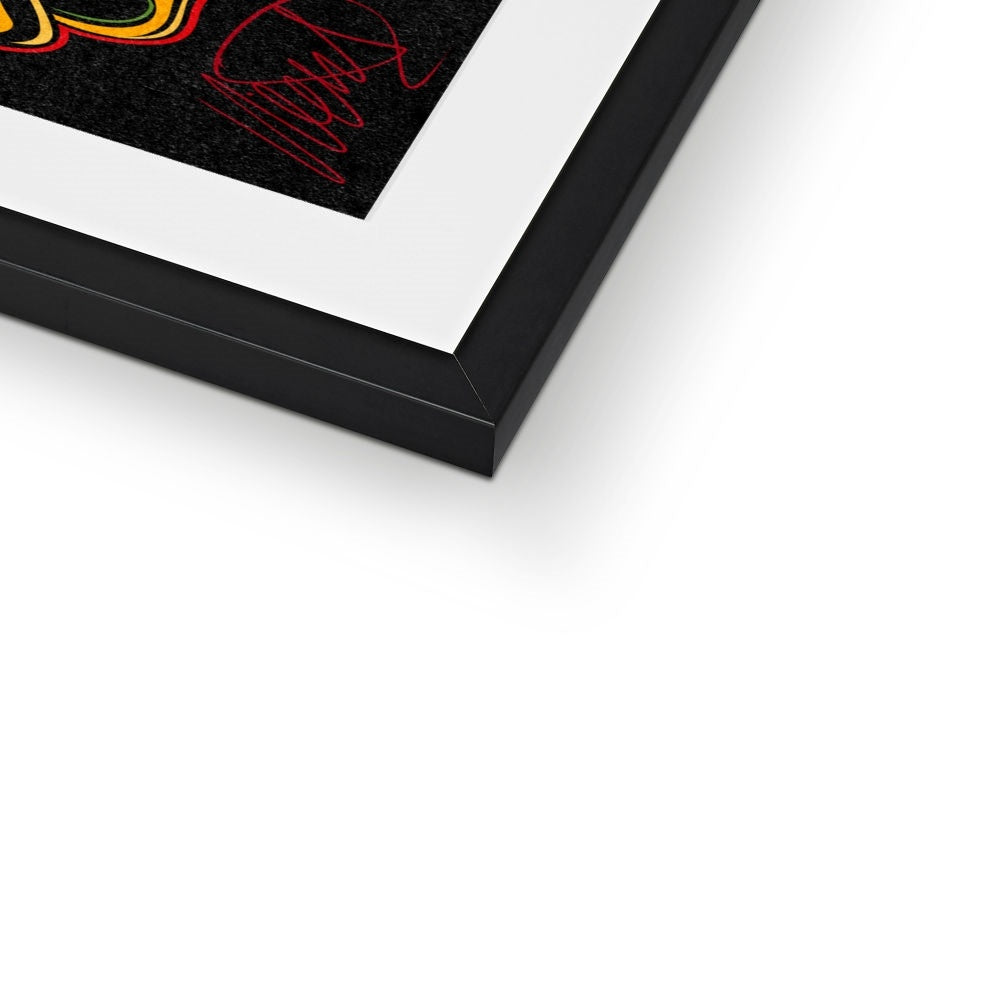 ROCKFICTION Framed & Mounted Print