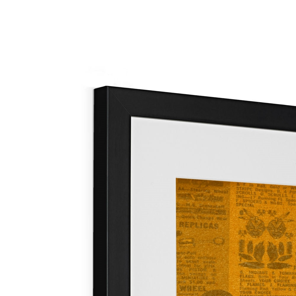 GLAMOUR ON WHEELS Framed & Mounted Print
