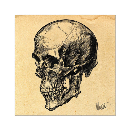 Impression d’art SKULL