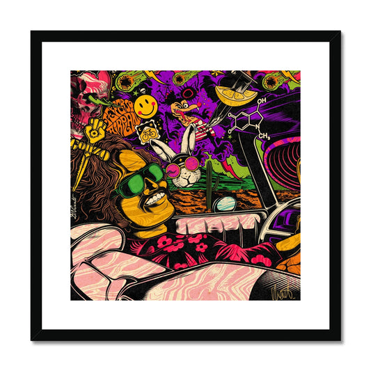 FEAR & LOATHING IN LAS VEGAS 1  Framed & Mounted Print