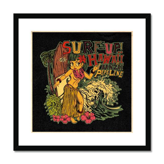 SURFS-UP! Framed & Mounted Print