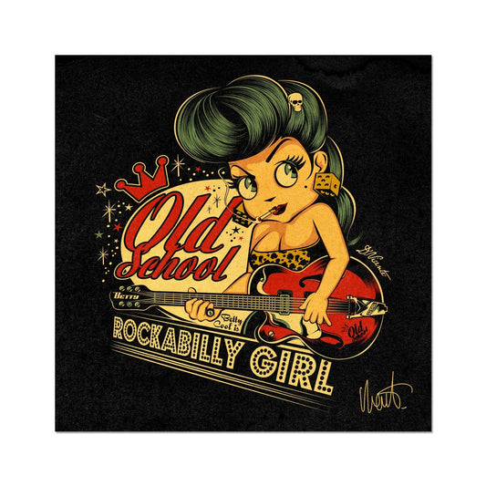 BETTY COOL ROCK Fine Art Print