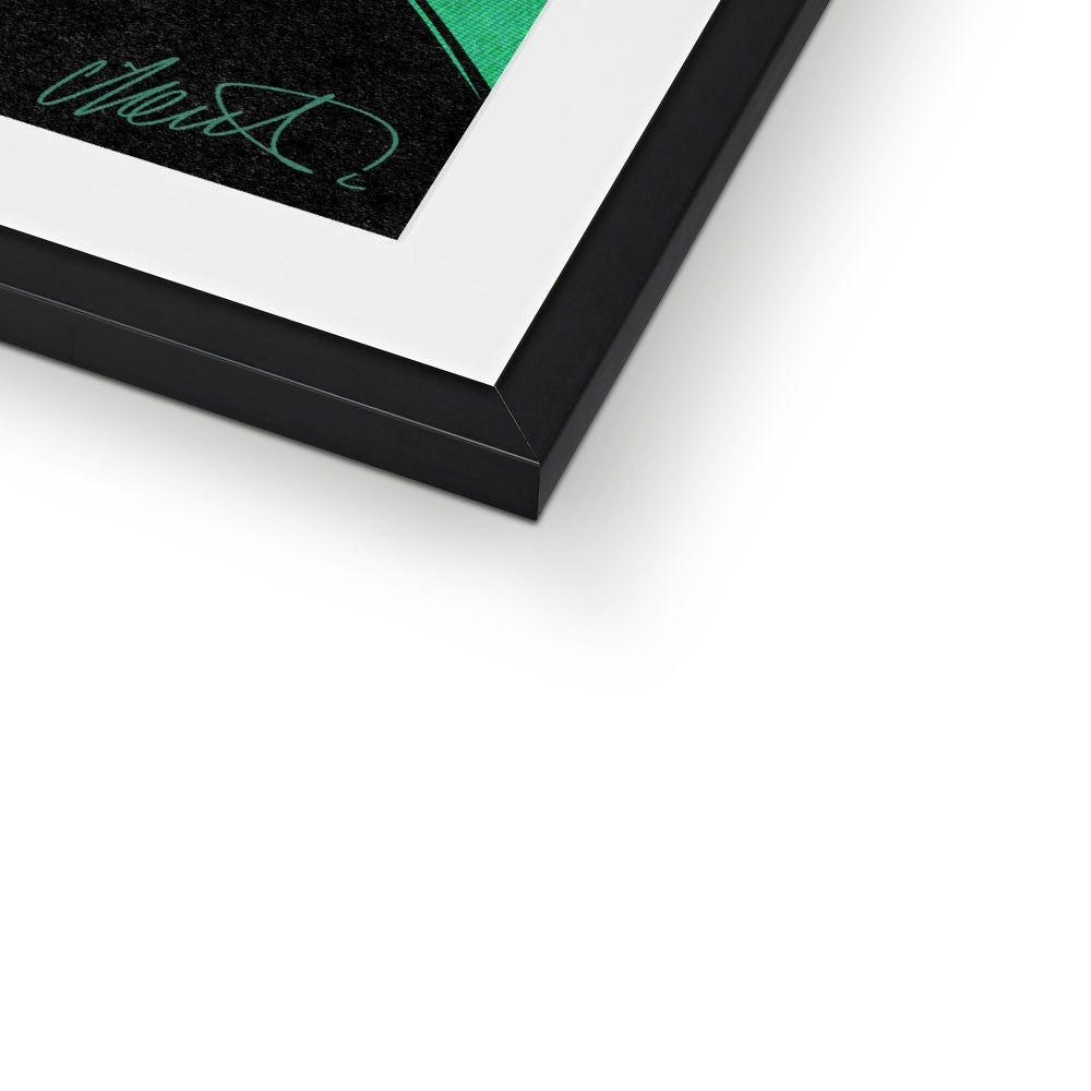 THE KING IN GREEN Framed & Mounted Print