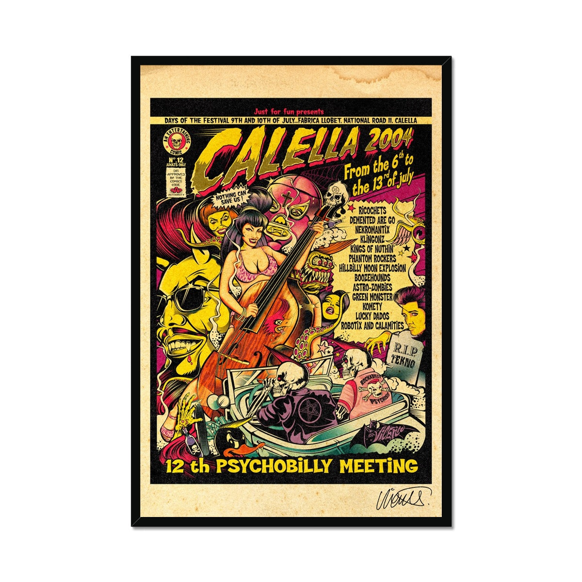 CALELLA 2004 Framed Print